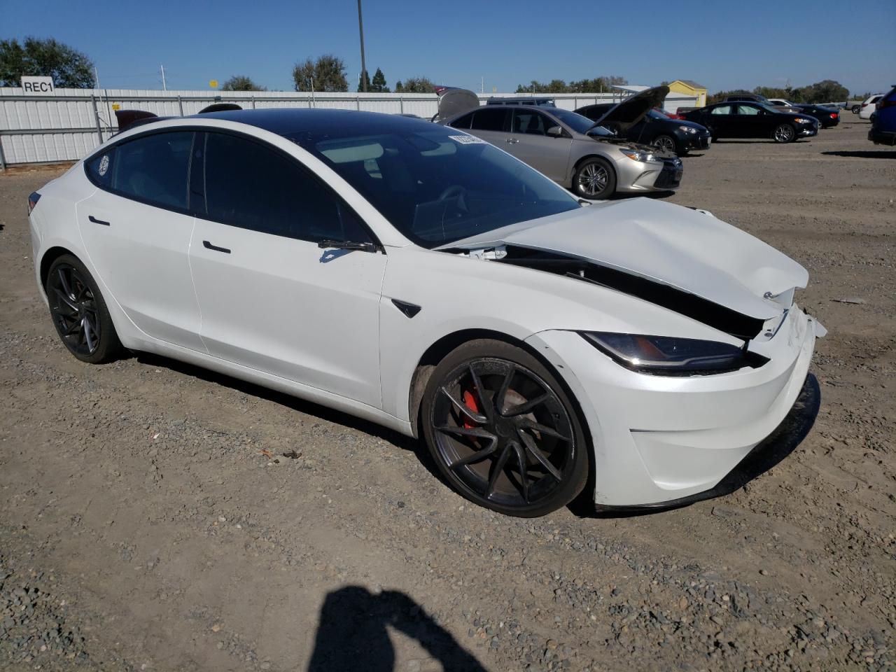 2025 Tesla Model 3 Белый vin: 5YJ3E1ET7SF030382