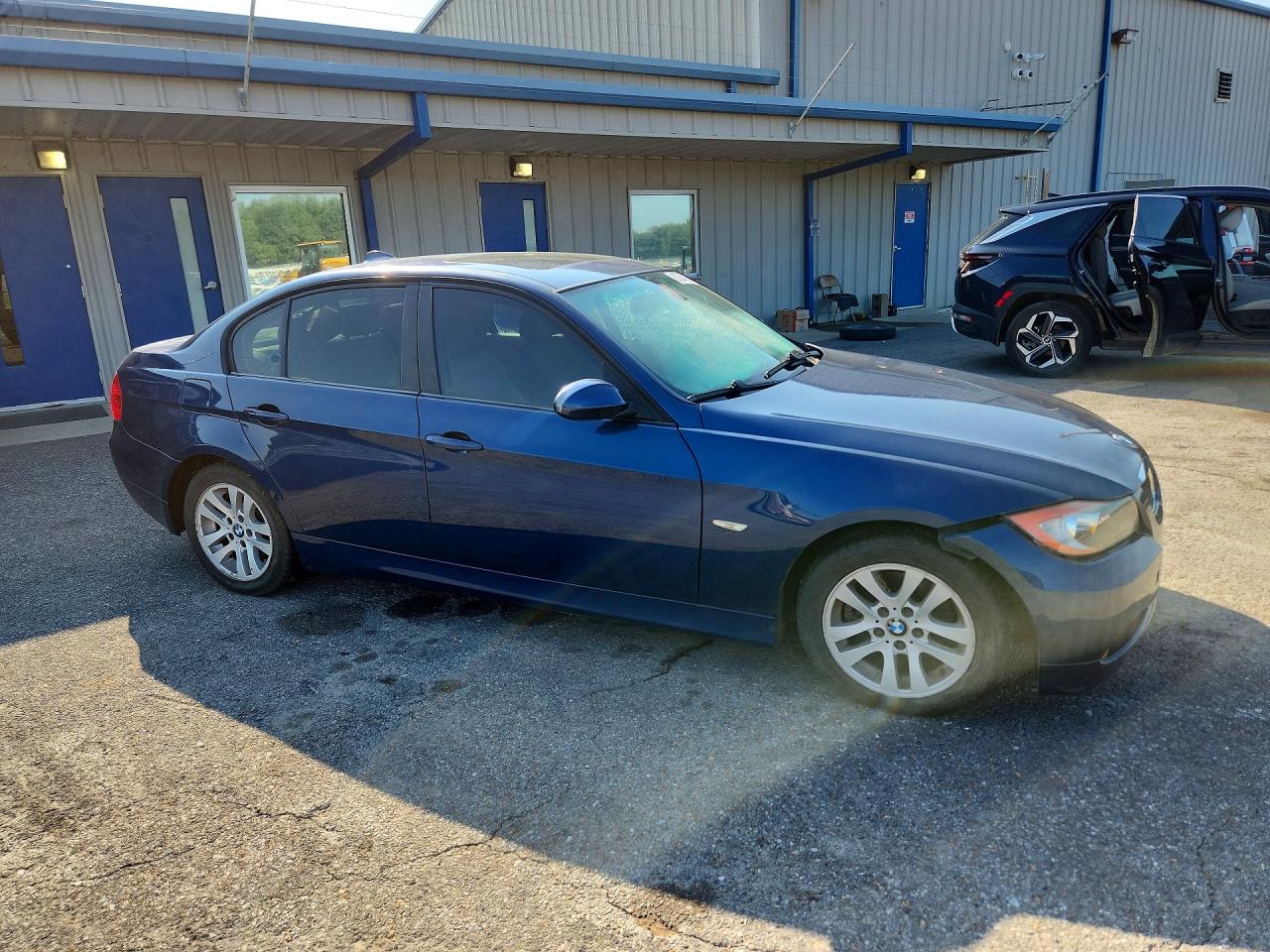 2006 Bmw 325 I Blue vin: WBAVB13576PT03688
