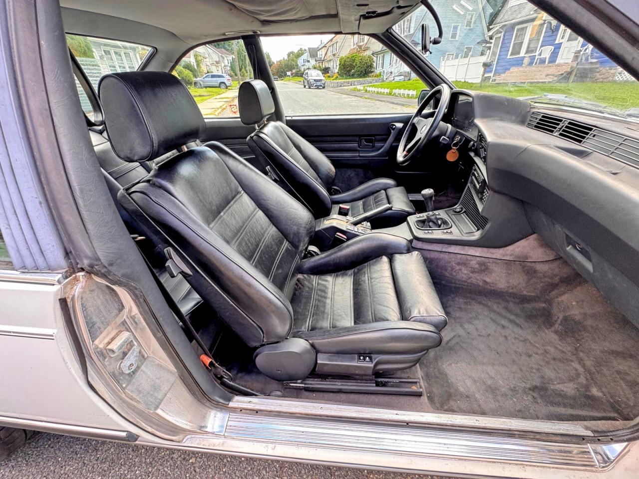 1986 Bmw 635csi White vin: WBAEE310901052905