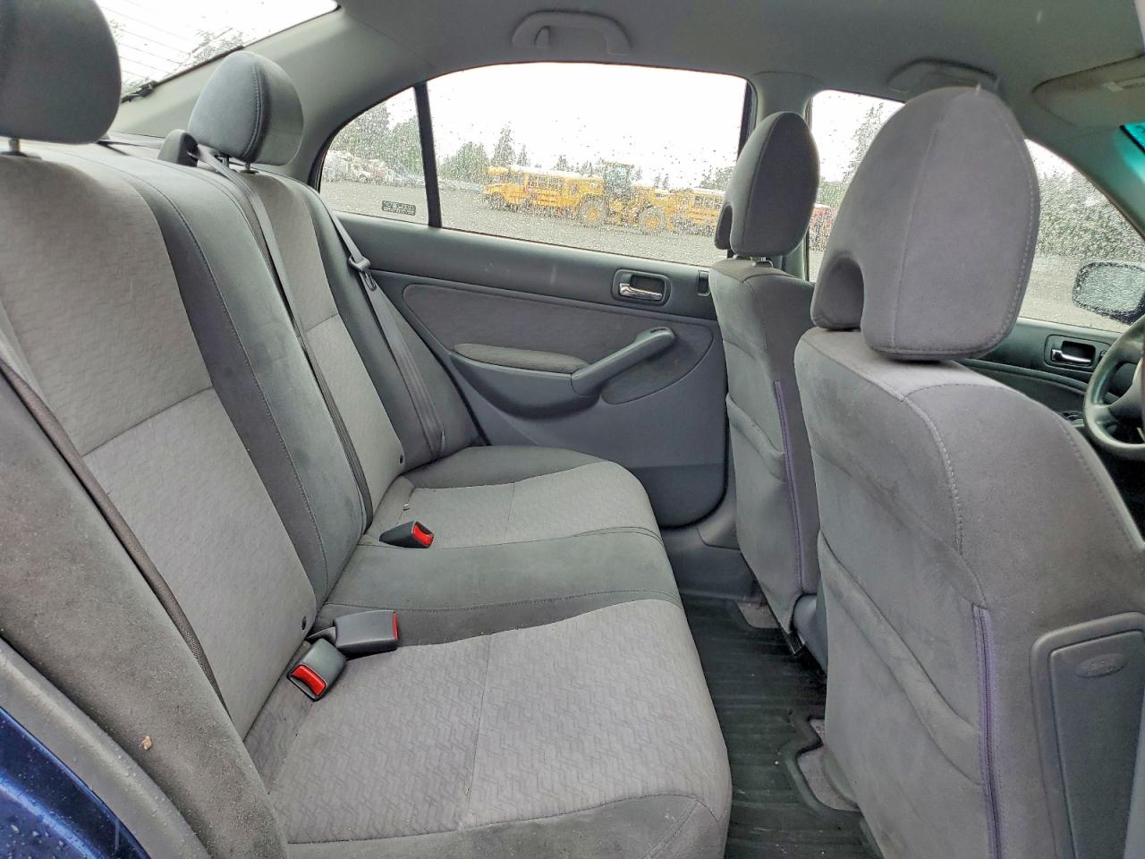 2005 Honda Civic Hybrid Blue vin: JHMES96645S025557