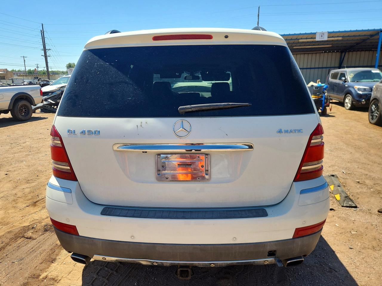 2008 Mercedes-benz Gl 450 4matic White vin: 4JGBF71E48A387342