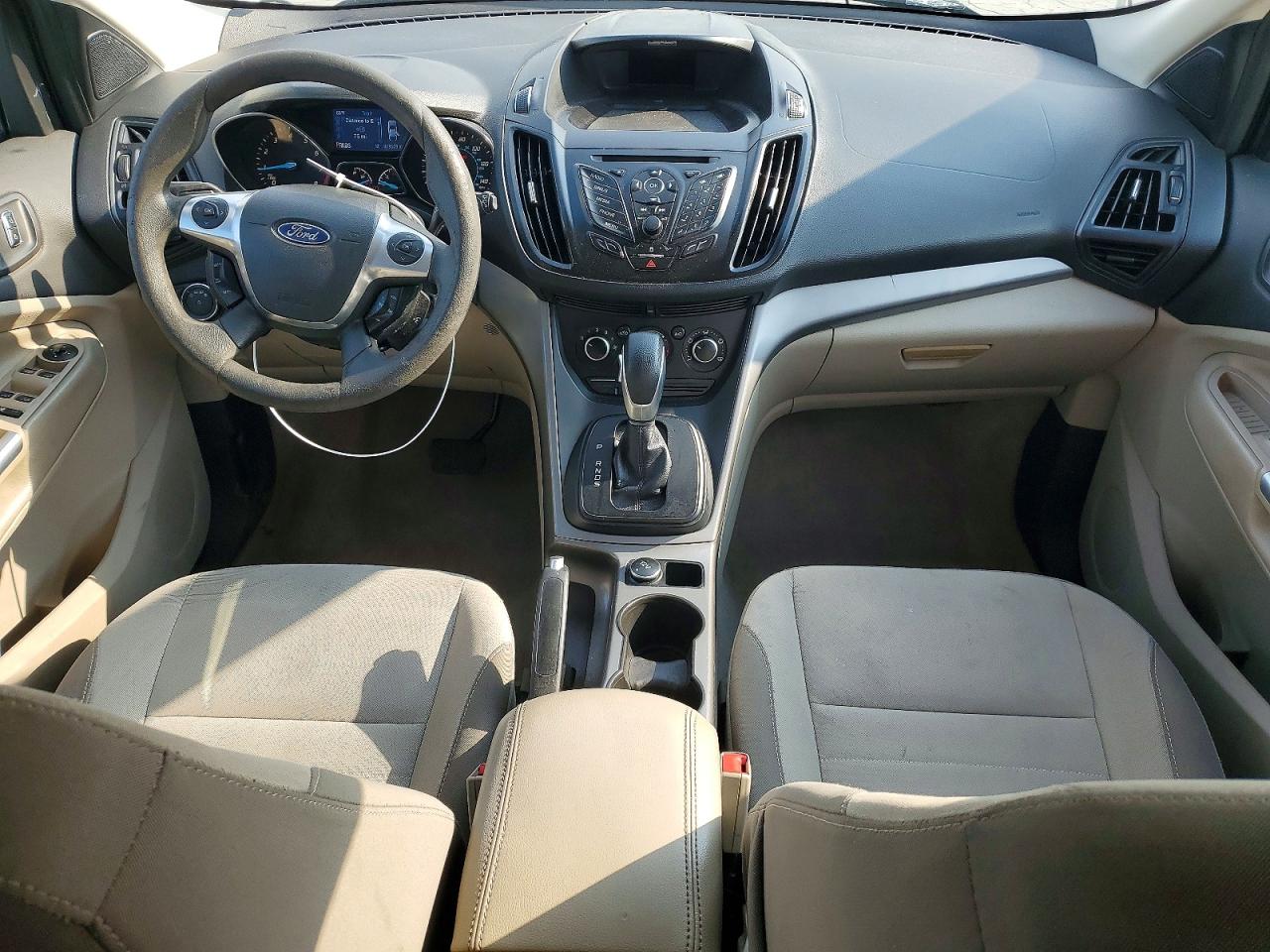 2013 Ford Escape Se White vin: 1FMCU0GX6DUD07588