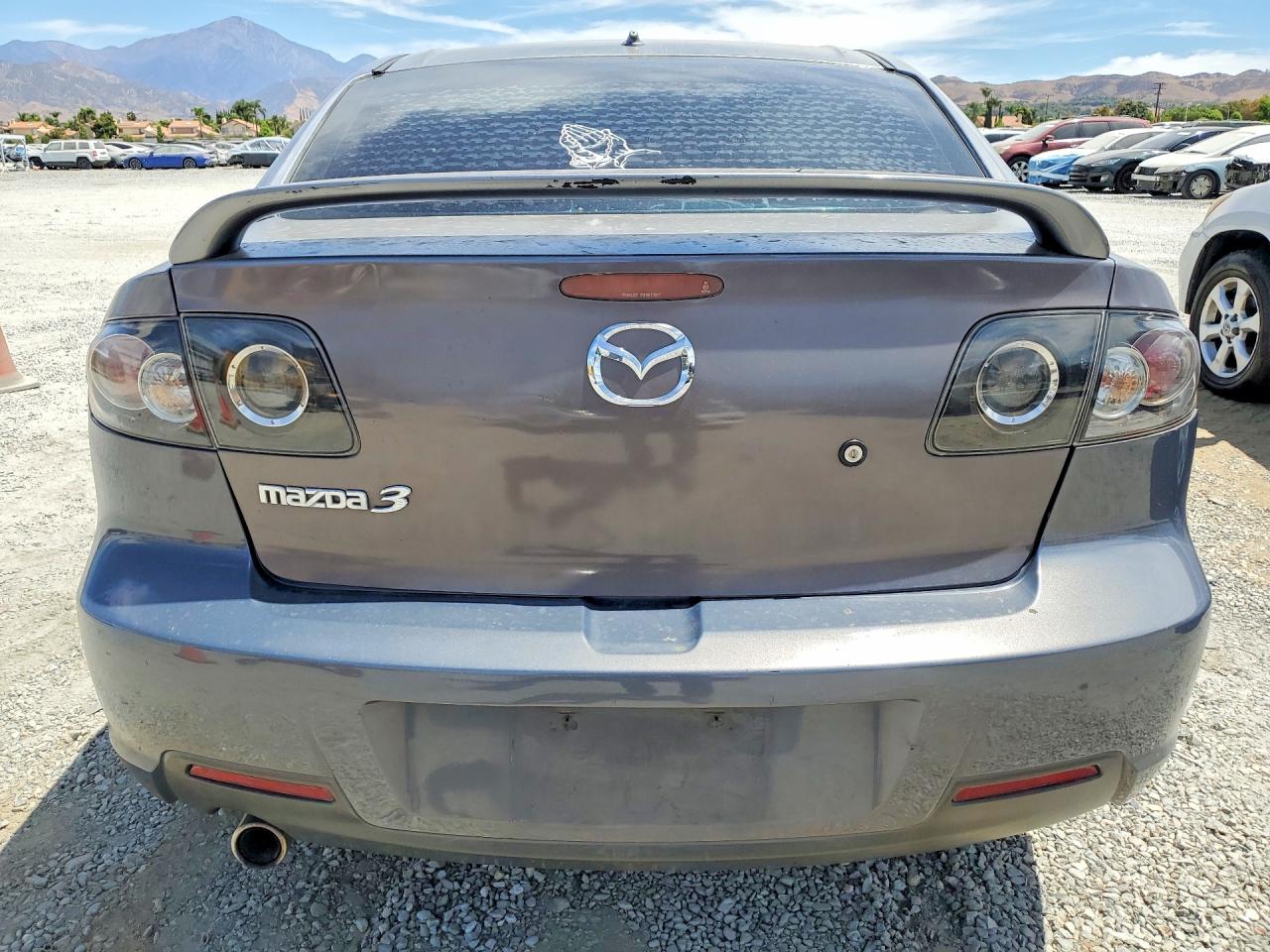 2008 Mazda 3 S Угольный vin: JM1BK324X81866962