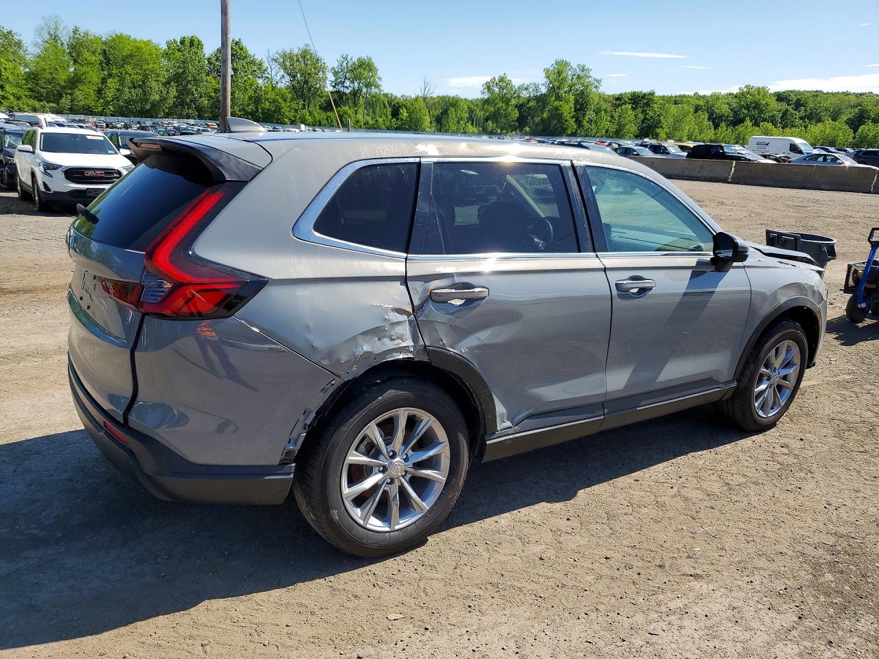 2025 Honda Cr-v Ex Gray vin: 7FARS4H46SE015160