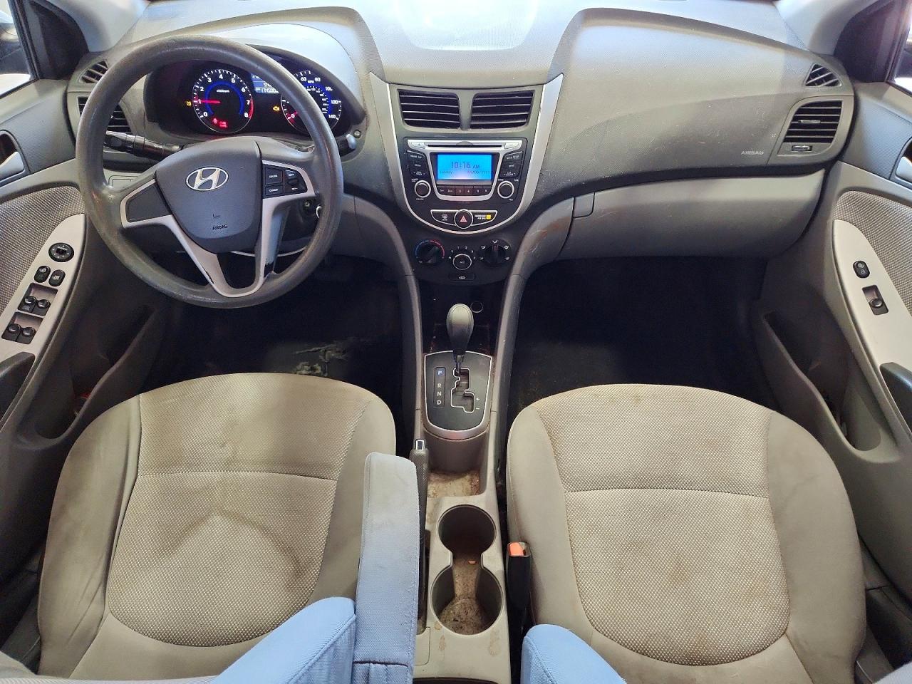 2014 Hyundai Accent Gs Blue vin: KMHCT5AE1EU172092