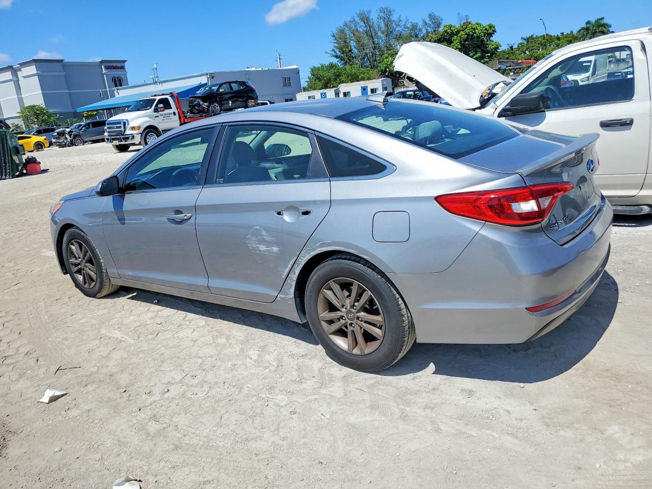 2015 Hyundai Sonata Se Gray vin: 5NPE24AF9FH026411