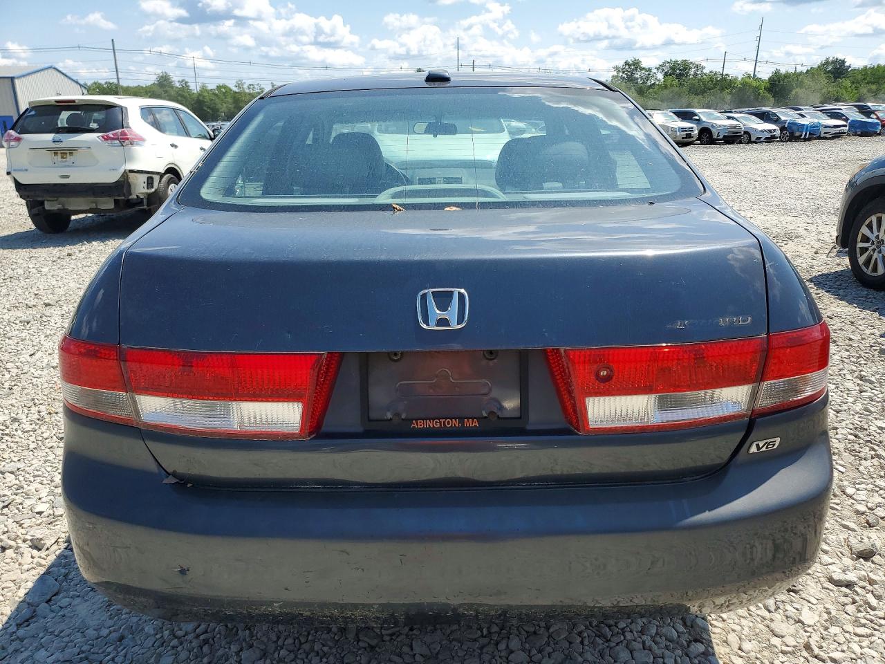 2004 Honda Accord Ex Gray vin: 1HGCM66574A026989