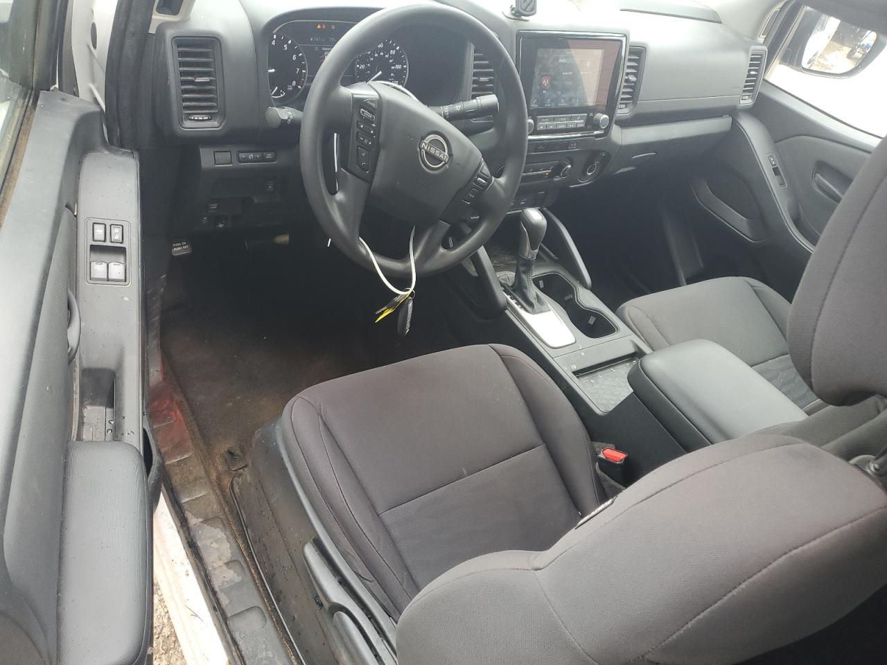 2024 Nissan Frontier S White vin: 1N6ED1CL5RN651904