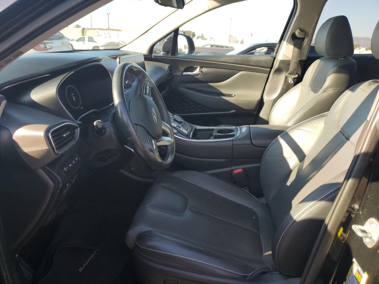 2021 Hyundai Santa Fe Limited Black vin: 5NMS44AL4MH315192