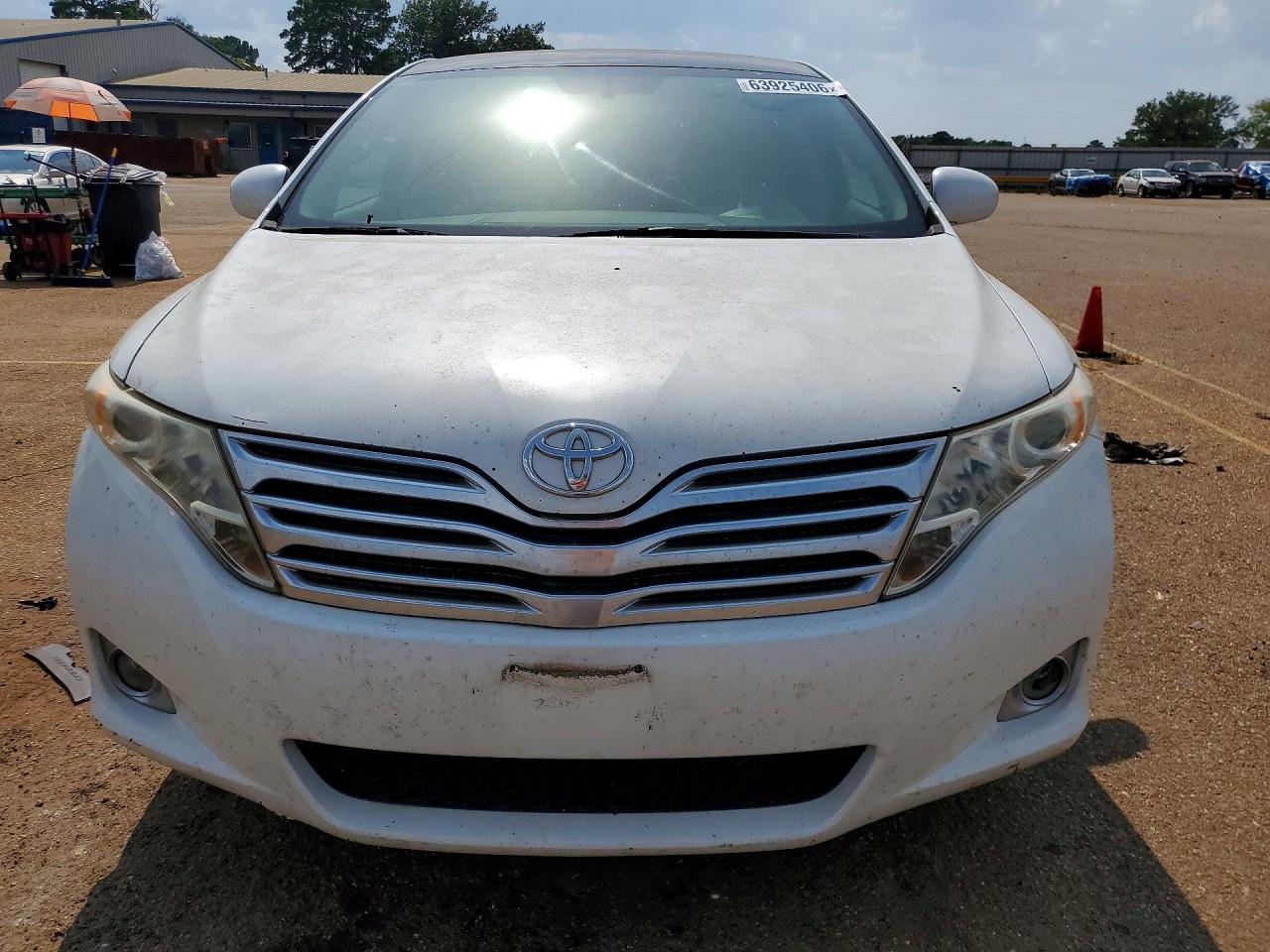 2009 Toyota Venza Fwd V6 White vin: 4T3ZK11A19U007837