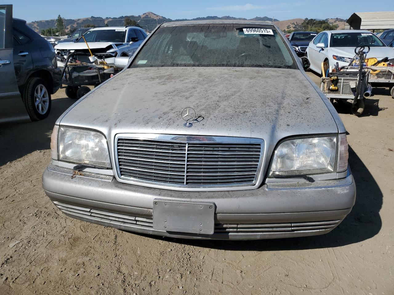 1996 Mercedes-benz S 320 Серебряный vin: WDBGA33E1TA300132