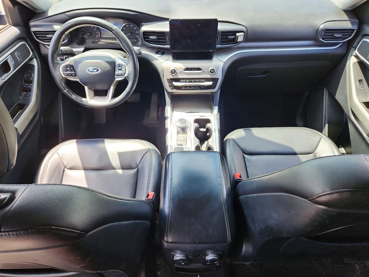2020 Ford Explorer Xlt Black vin: 1FMSK7DH0LGD13620