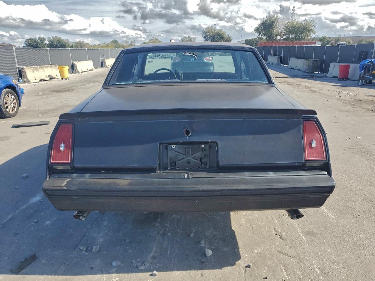 1985 Chevrolet Monte Carlo Черный vin: 1G1GZ37G5FR188004