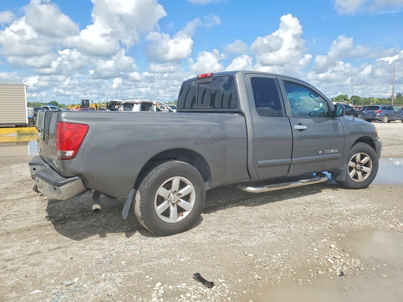 2009 Nissan Titan Xe Ffv Gray vin: 1N6BA06A49N305875