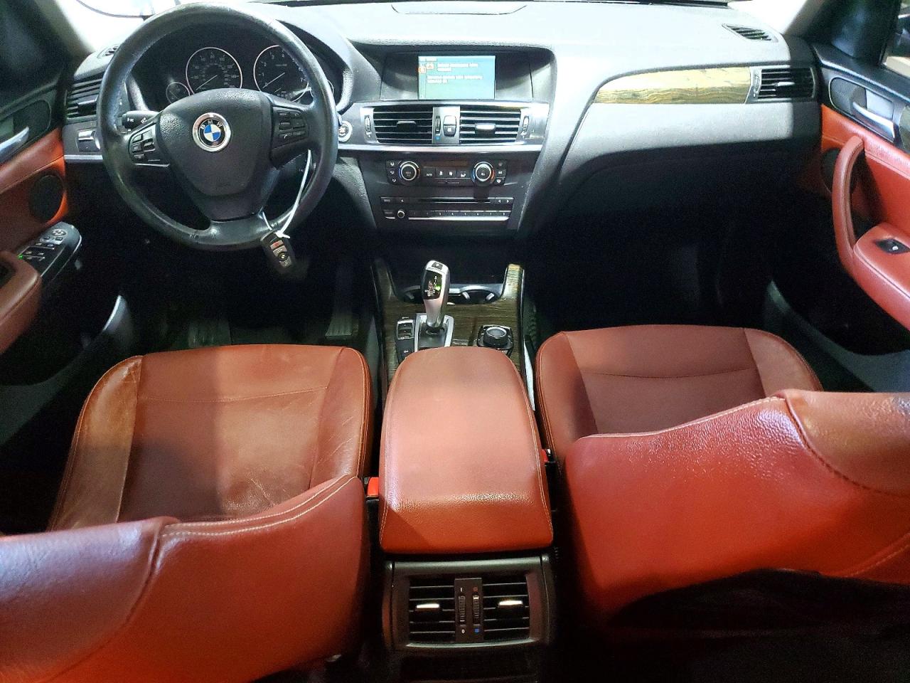 2014 Bmw X3 Xdrive28i Black vin: 5UXWX9C57E0D40787