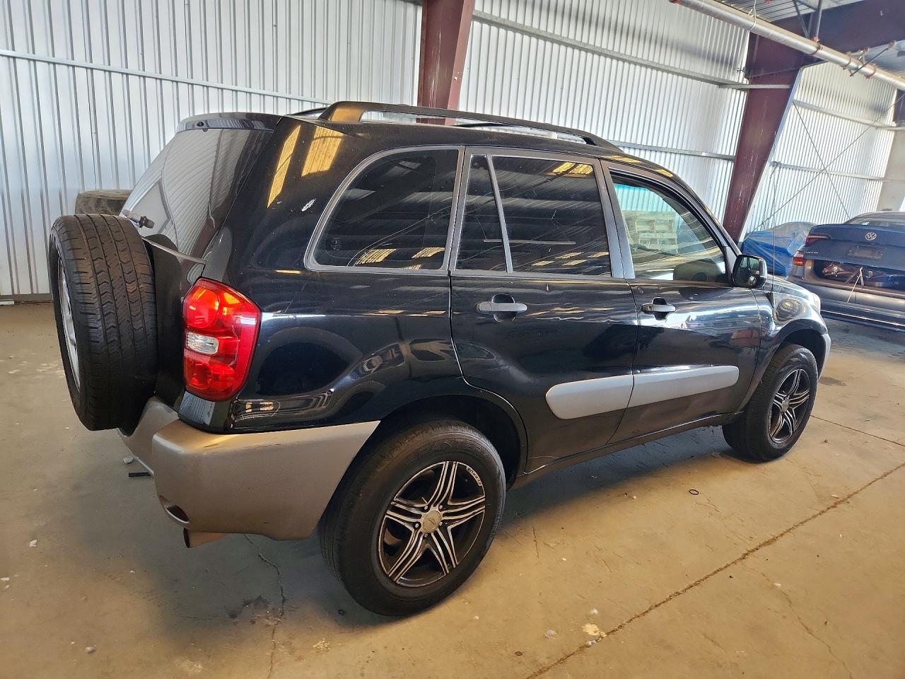2004 Toyota Rav4 Base Black vin: JTEGD20V640023116