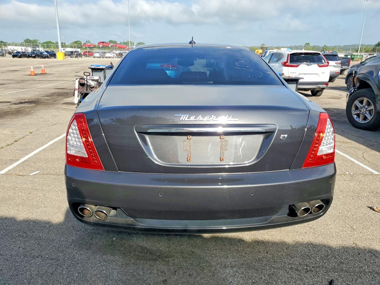 2011 Maserati Quattroporte S Gray vin: ZAM39JKA3B0058116