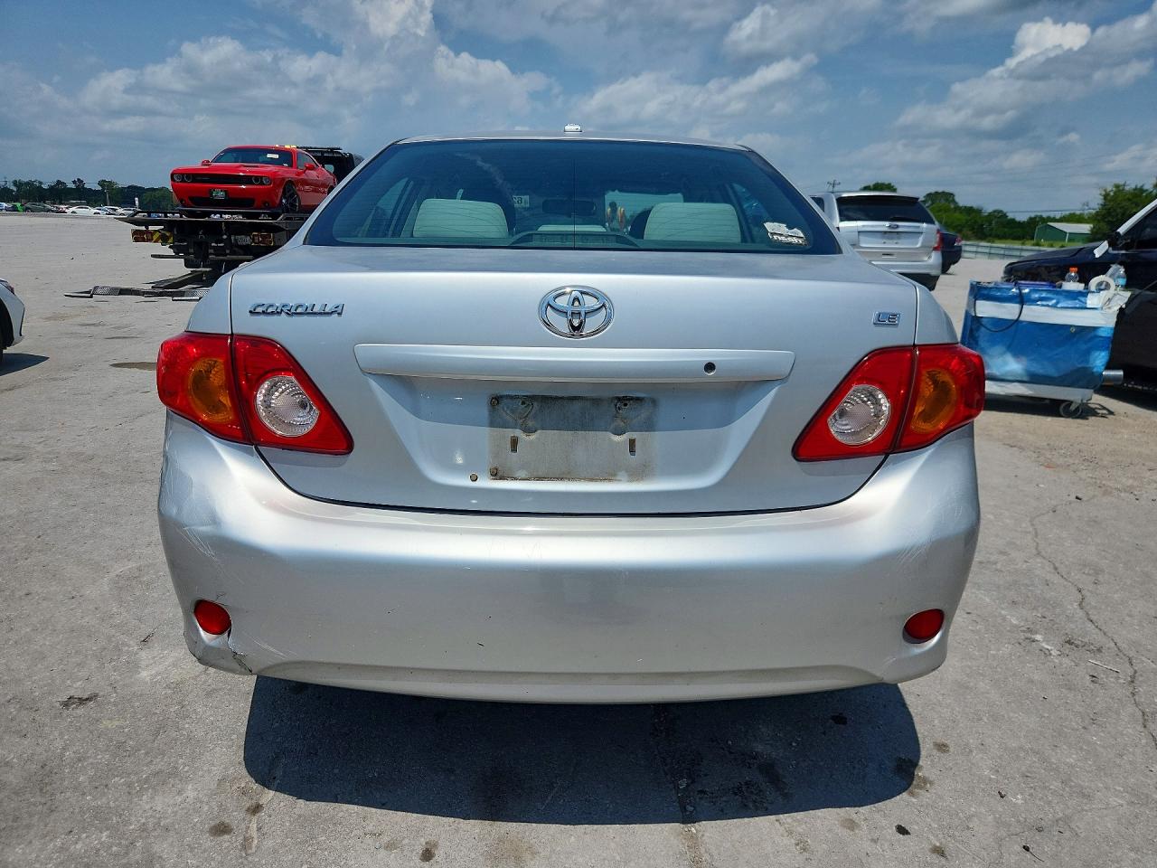 2009 Toyota Corolla Le Gray vin: JTDBL40E99J015137