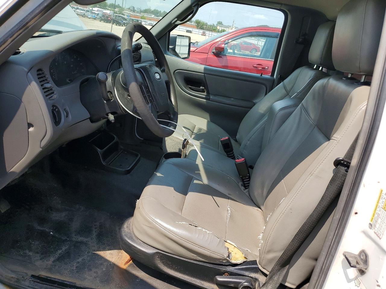 2011 Ford Ranger White vin: 1FTKR1AD8BPA39757
