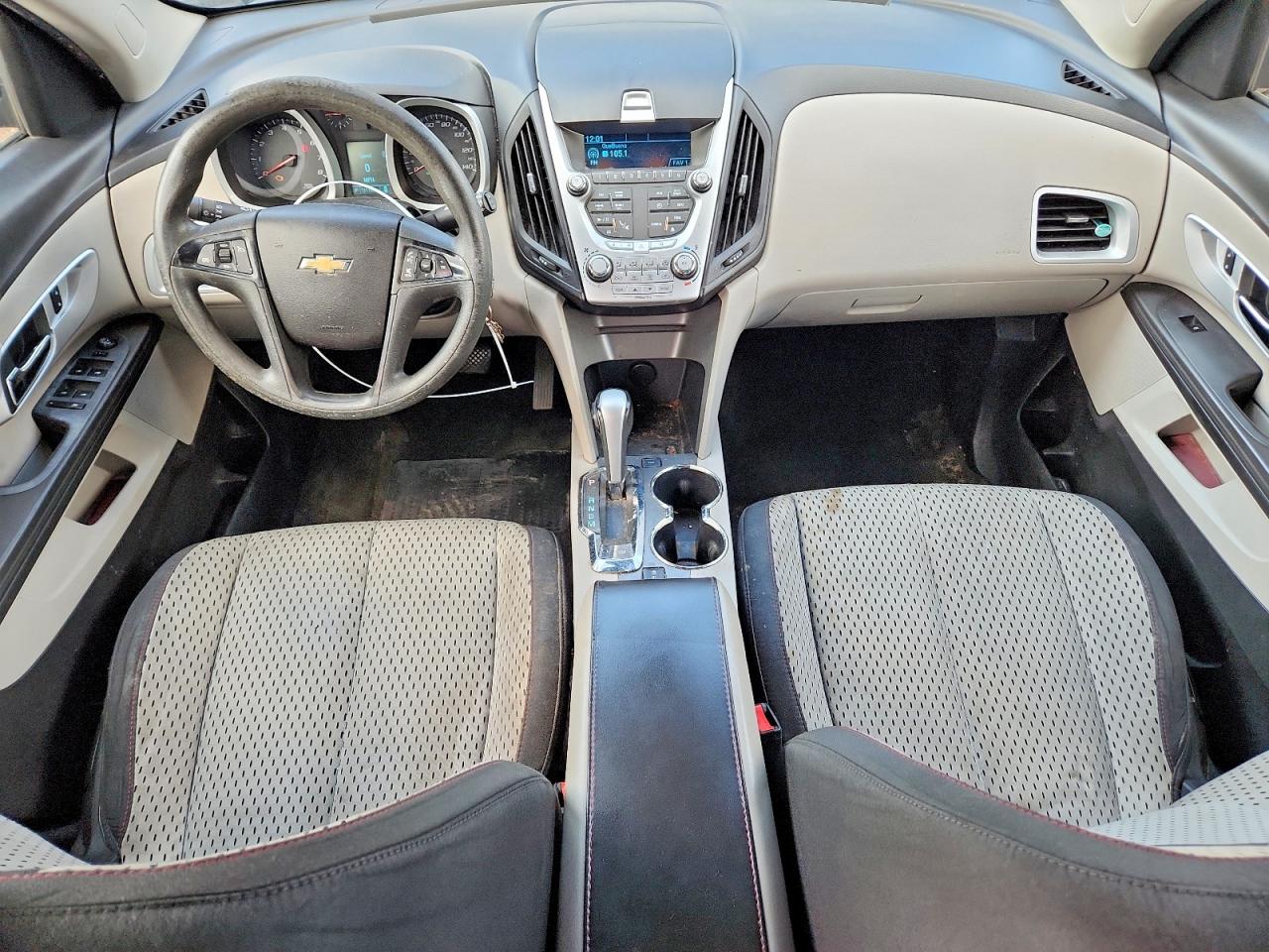 2012 Chevrolet Equinox Ls Black vin: 2GNFLCEK9C6142136