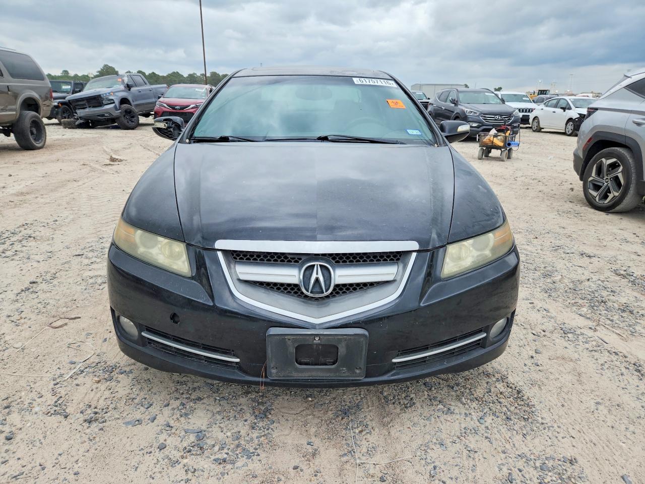 2007 Acura Tl Черный vin: 19UUA66207A019647