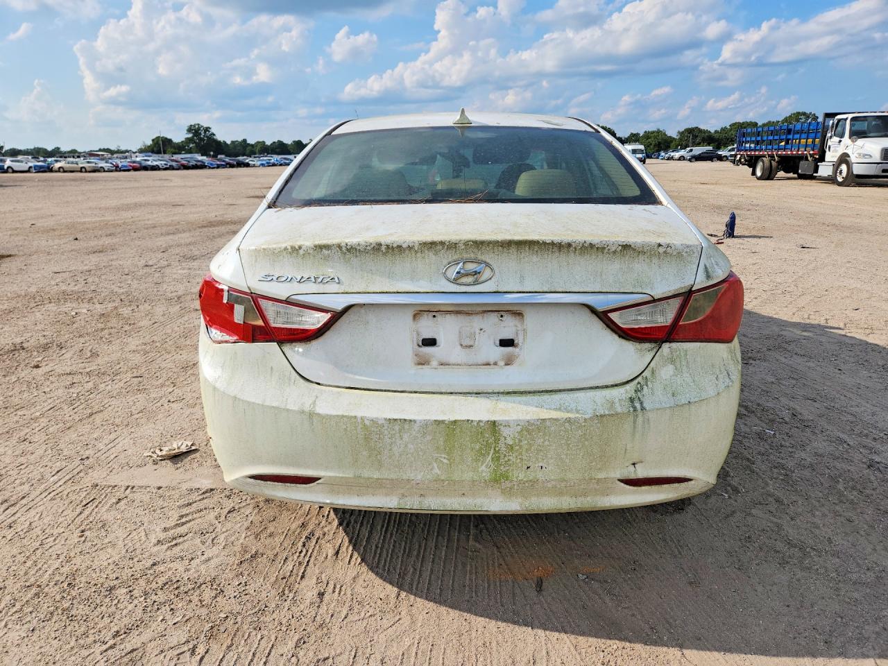 2012 Hyundai Sonata Gls White vin: 5NPEB4AC4CH364963