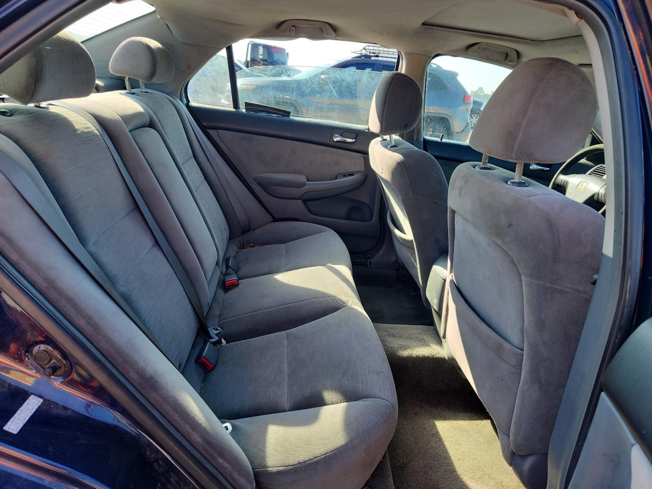 2007 Honda Accord Ex Blue vin: 1HGCM56757A017854