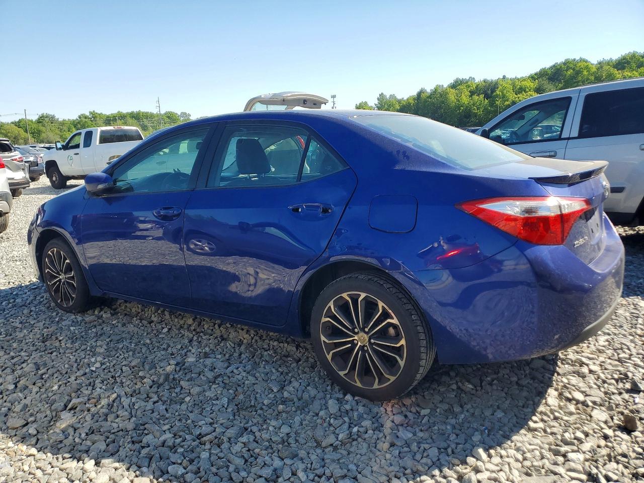 2015 Toyota Corolla S Plus Blue vin: 2T1BURHE6FC279194