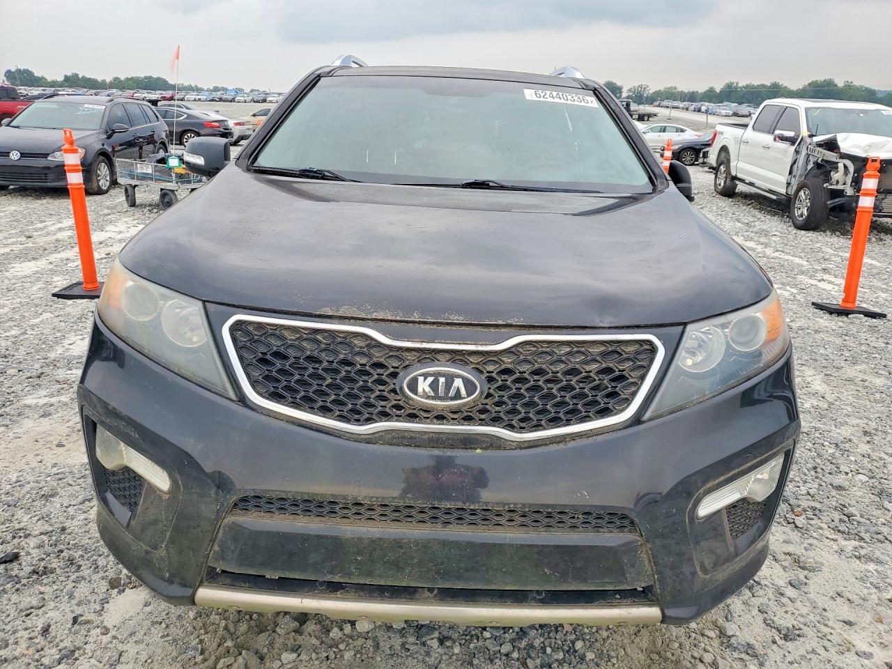 2012 Kia Sorento Sx Черный vin: 5XYKW4A22CG254225