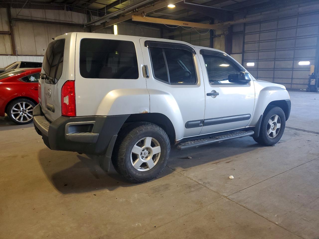 2005 Nissan Xterra S Silver vin: 5N1AN08WX5C641222