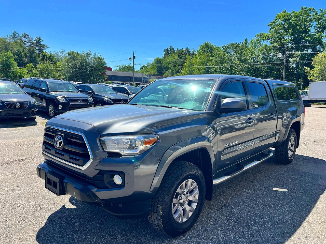 2016 Toyota Tacoma Sr5 V6 Gray vin: 3TMDZ5BN7GM001408