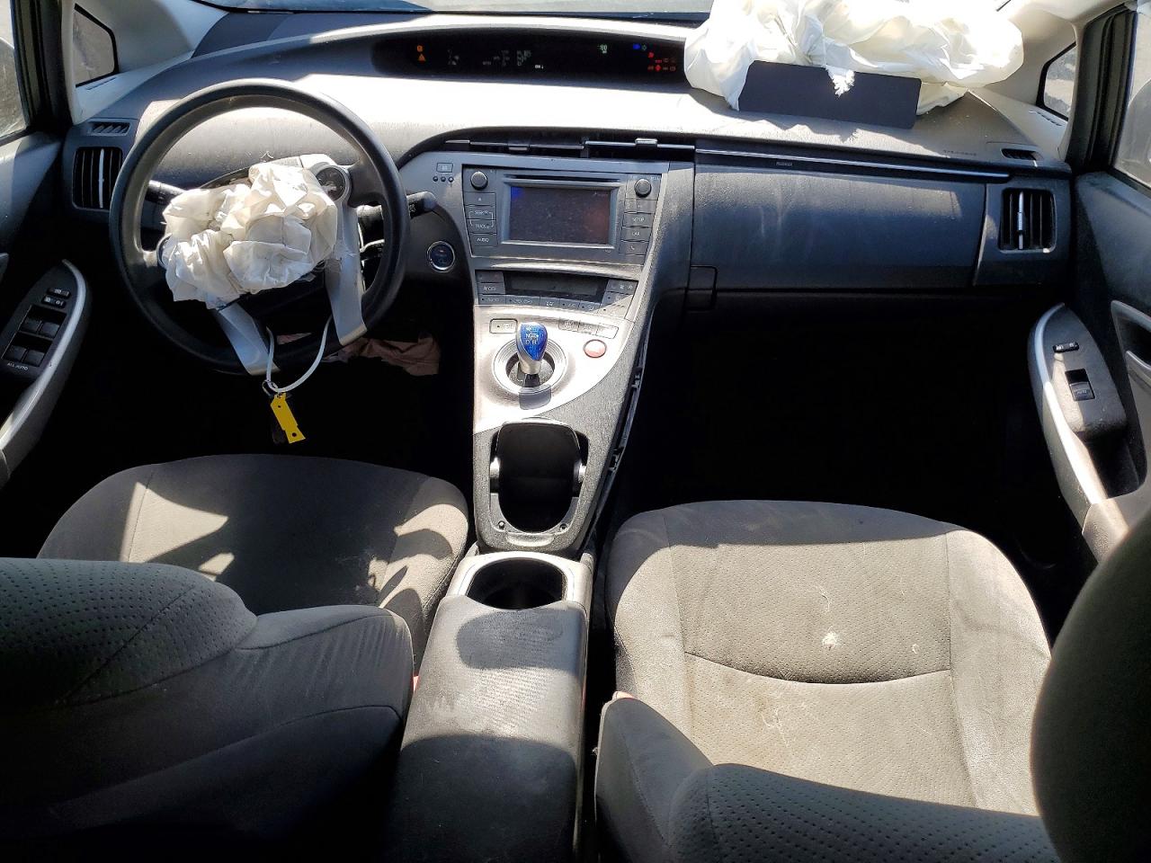2013 Toyota Prius Two White vin: JTDKN3DU7D1731128
