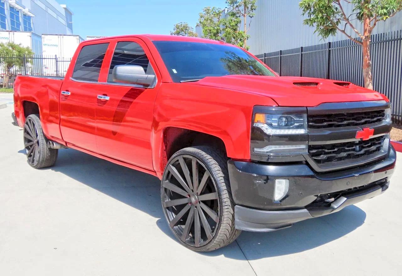 2014 Chevrolet Silverado K1500 Lt Red vin: 3GCUKRECXEG200387