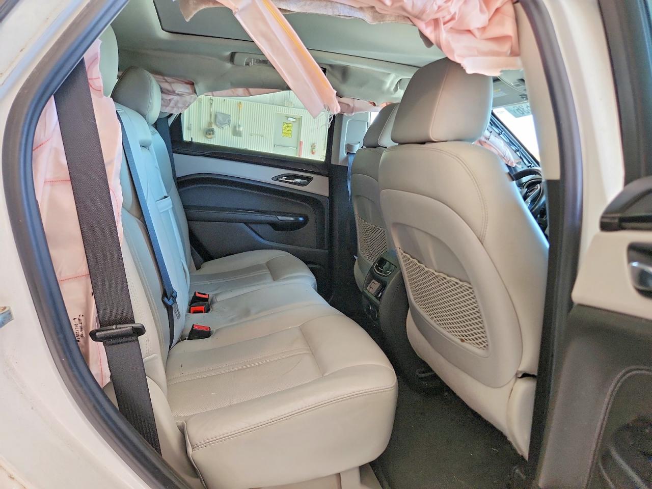 2014 Cadillac Srx Premium Collection White vin: 3GYFNGE33ES657005