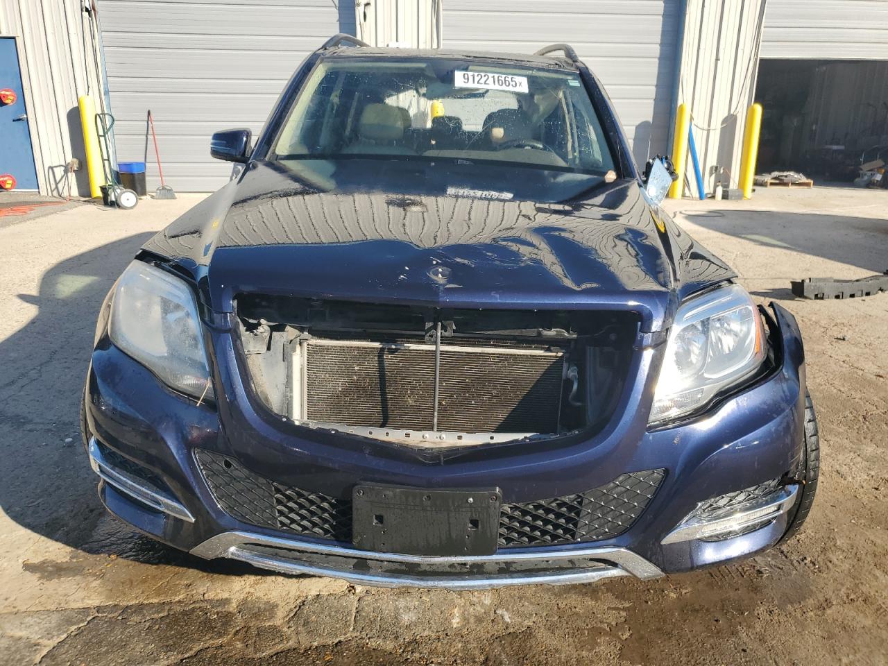 2014 Mercedes-benz Glk 350 Blue vin: WDCGG5HB4EG315535