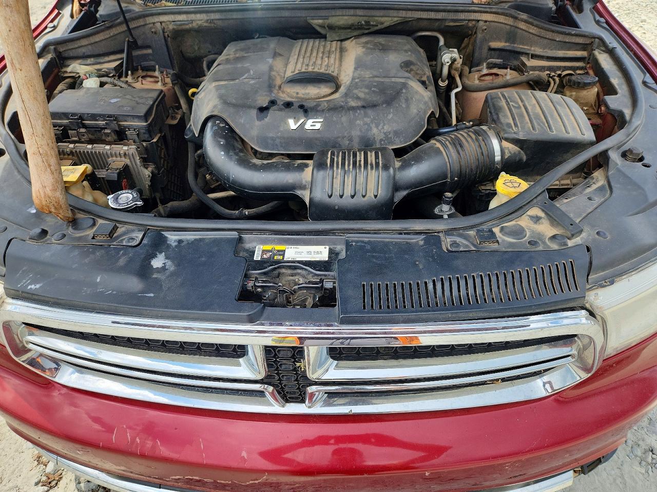 2014 Dodge Durango Limited Red vin: 1C4RDHDG0EC390816