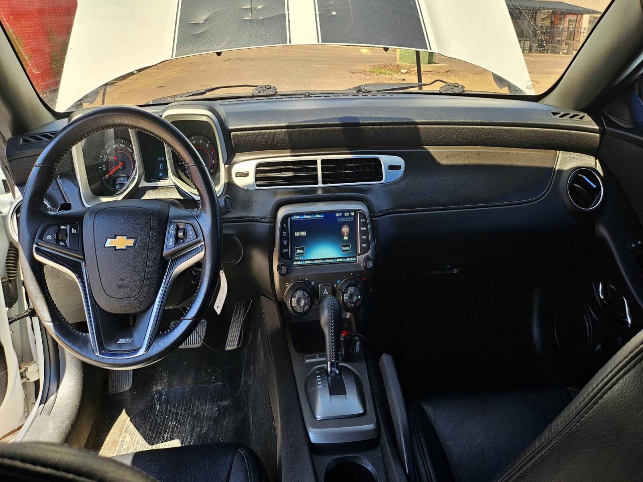 2014 Chevrolet Camaro Ss White vin: 2G1FJ1EJ3E9289203