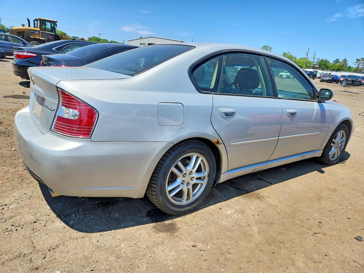 2005 Subaru Legacy 2.5i Limited Silver vin: 4S3BL626X57229627