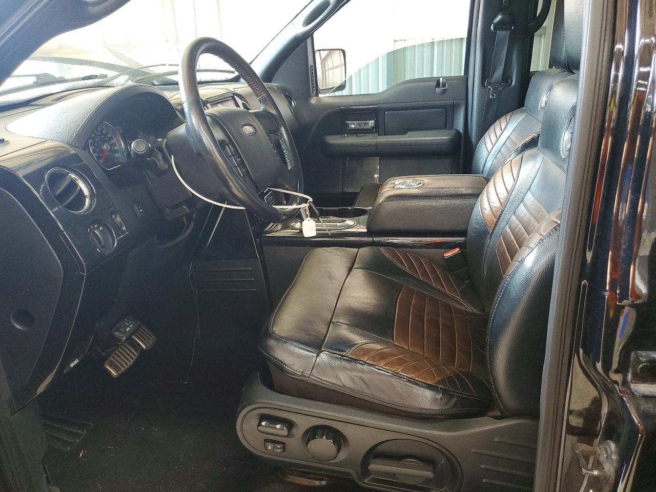 2008 Ford F150 Supercrew Black vin: 1FTRW145X8FA79879