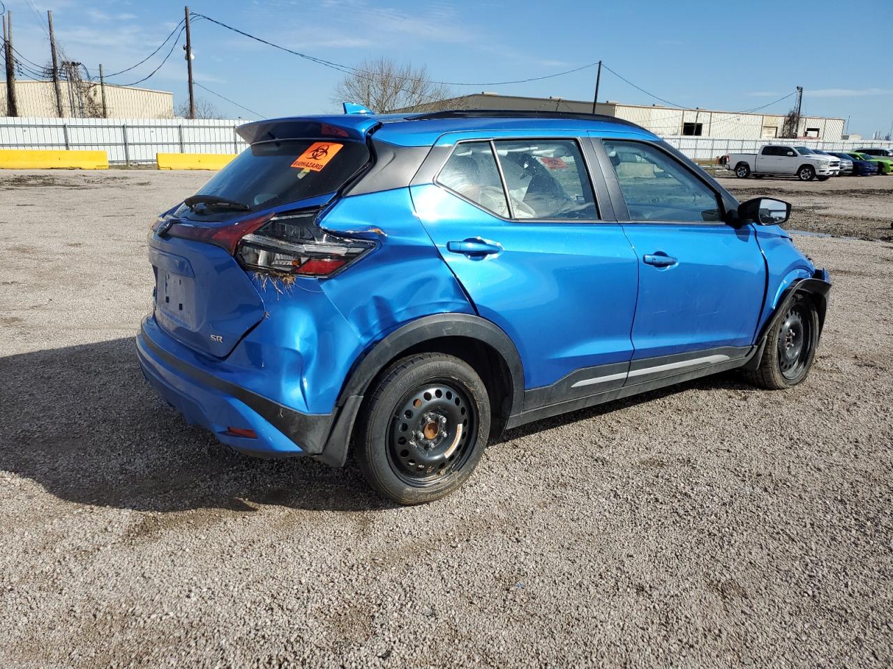 2024 Nissan Kicks Sr Blue vin: 3N1CP5DV9RL562090