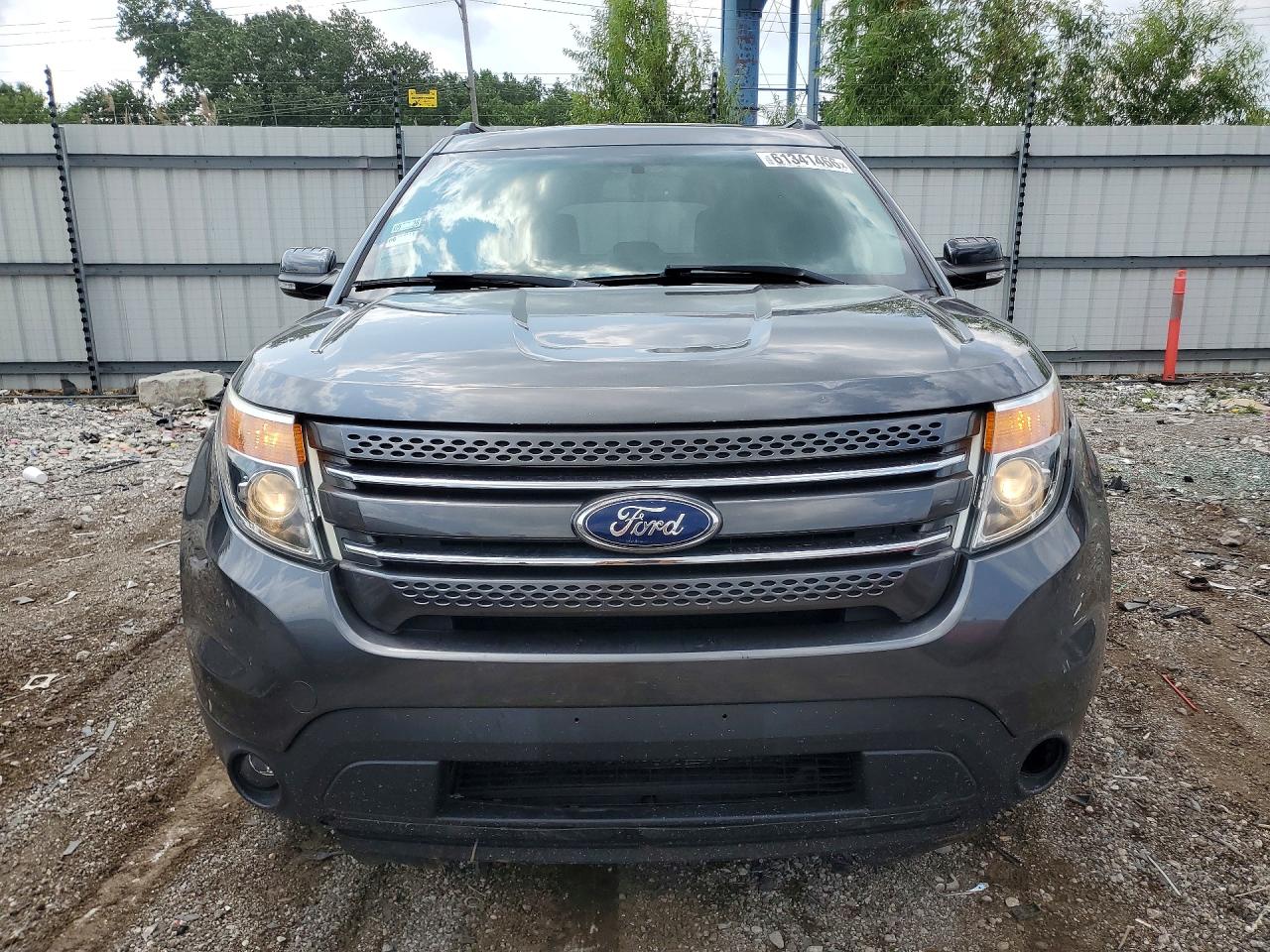 2015 Ford Explorer Limited Gray vin: 1FM5K8F86FGC14952