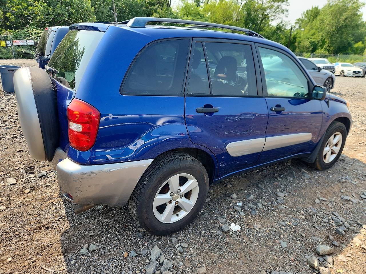 2004 Toyota Rav4 Base Blue vin: JTEGD20V240026319