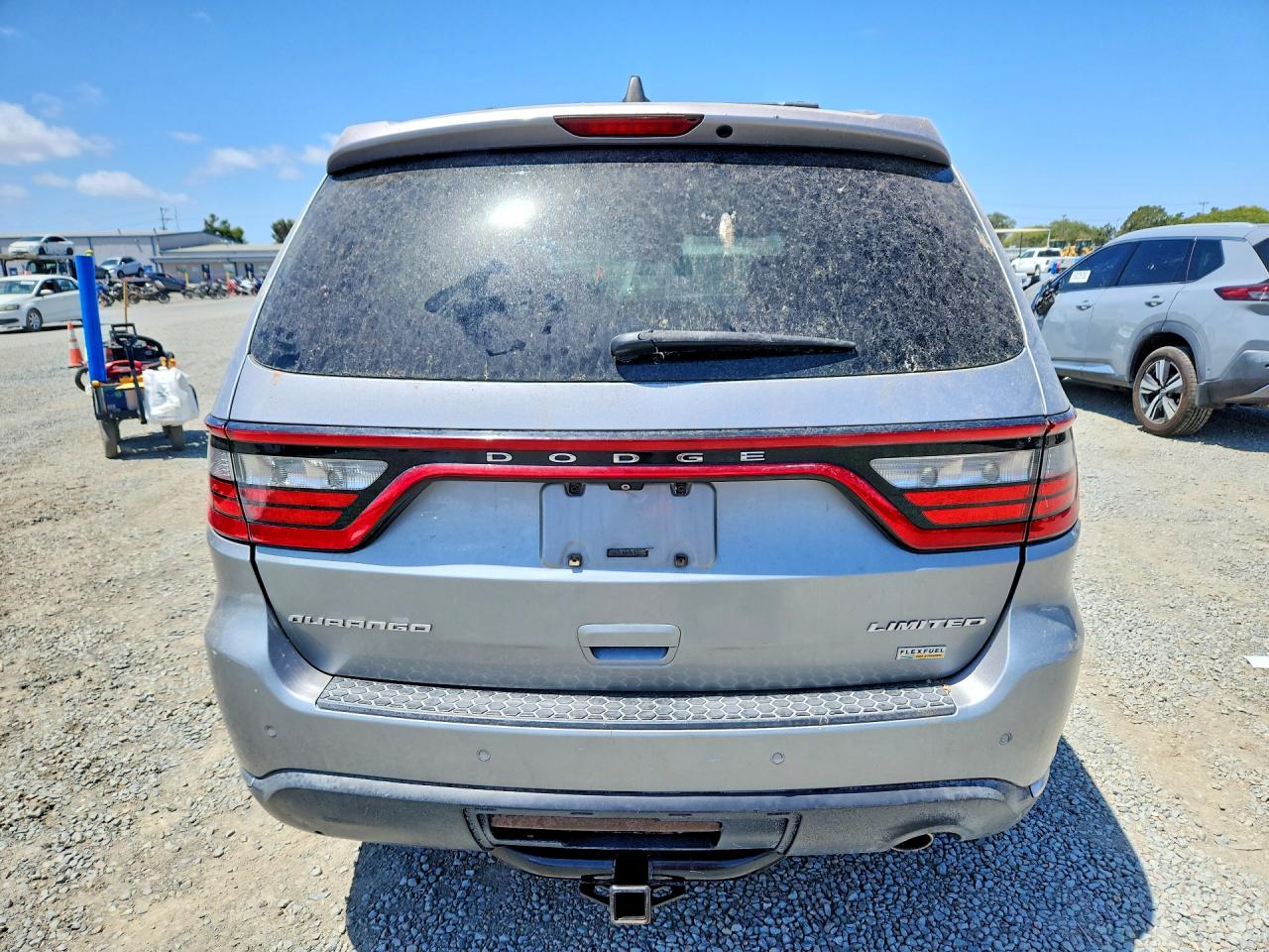 2015 Dodge Durango Limited Silver vin: 1C4RDHDG6FC937251