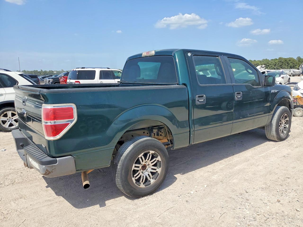 2010 Ford F150 Supercrew Green vin: 1FTFW1EV1AKC20613