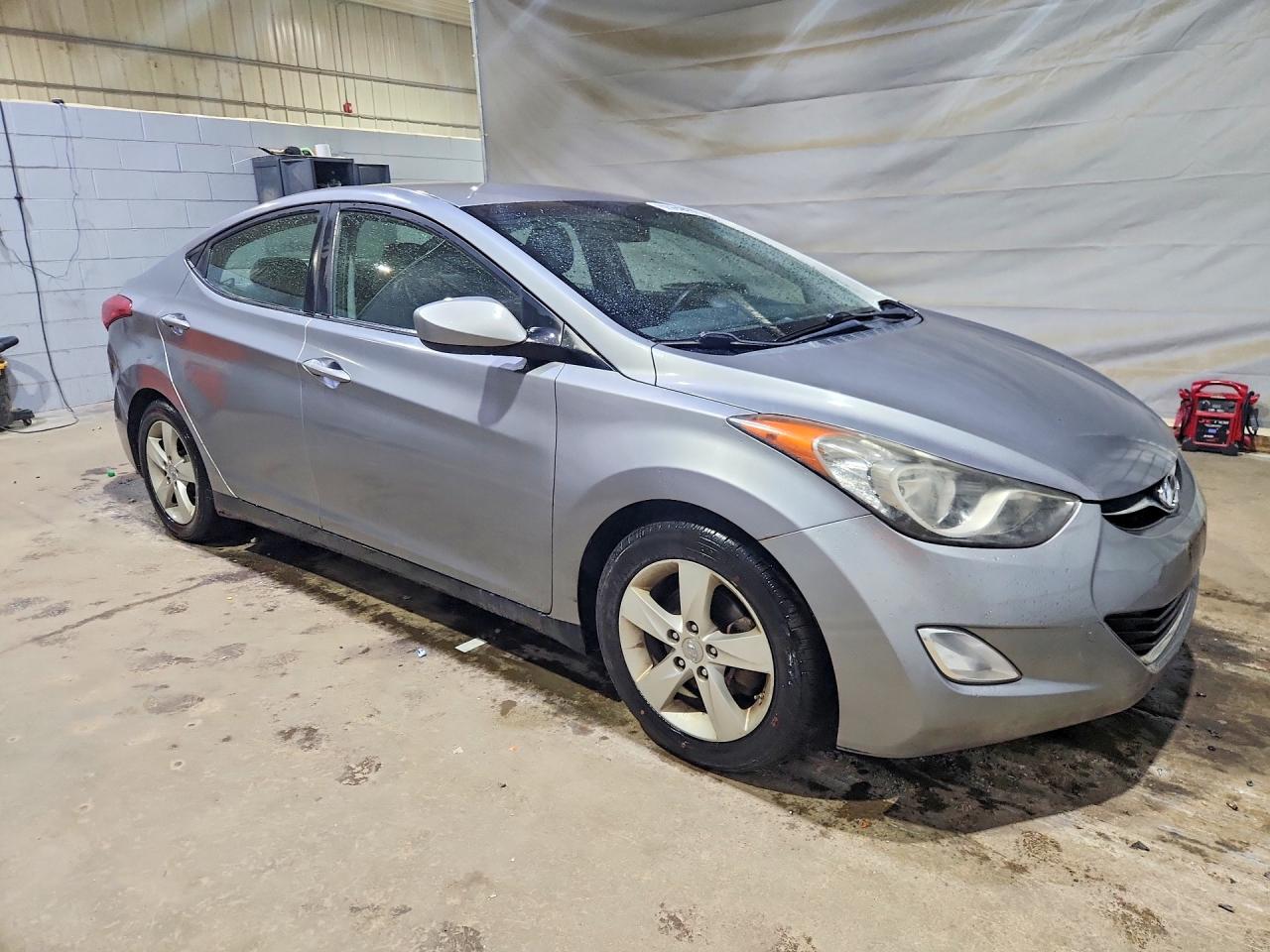 2013 Hyundai Elantra Gls Silver vin: KMHDH4AE7DU618373