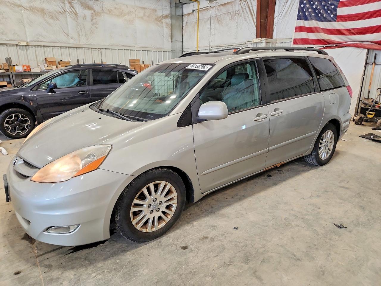 2008 Toyota Sienna Xle Серебряный vin: 5TDZK22C58S108496