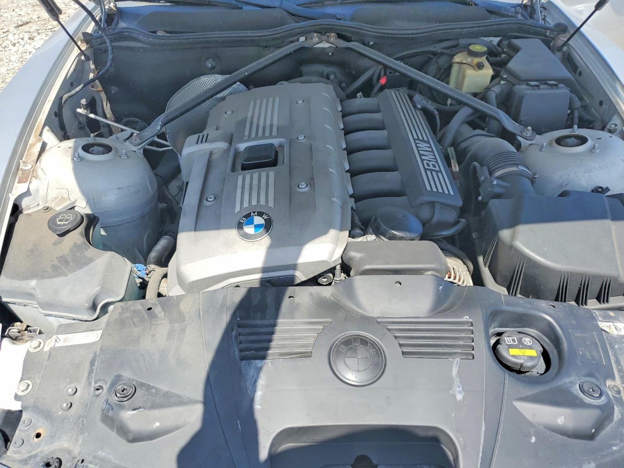 2006 Bmw Z4 3.0 Silver vin: 4USBU33526LW67952
