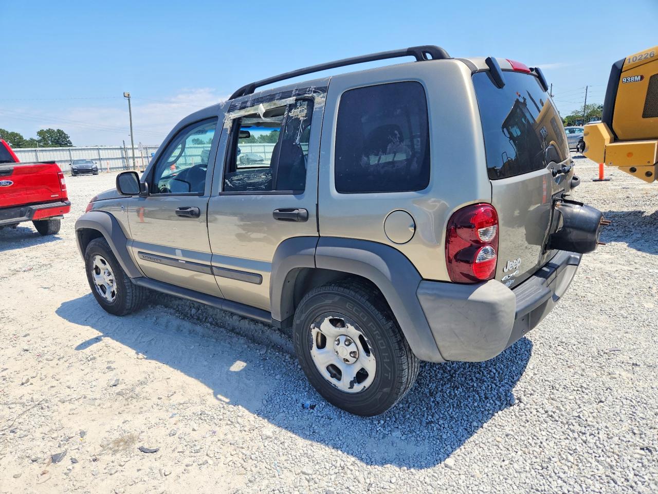 2006 Jeep Liberty Sport Золотой vin: 1J4GL48K76W241637