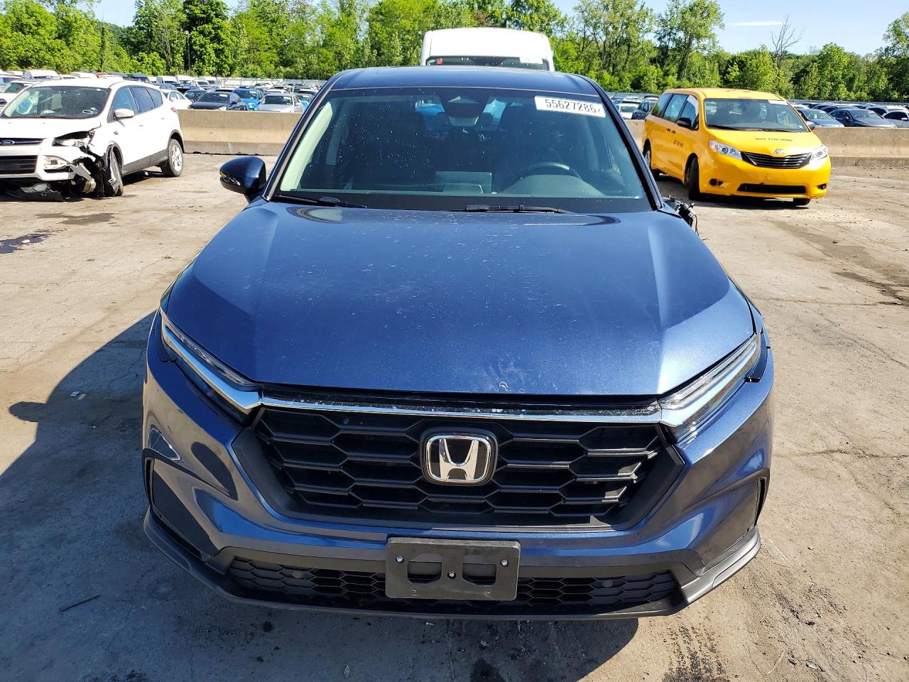 2025 Honda Cr-v Exl Blue vin: 2HKRS4H74SH428315