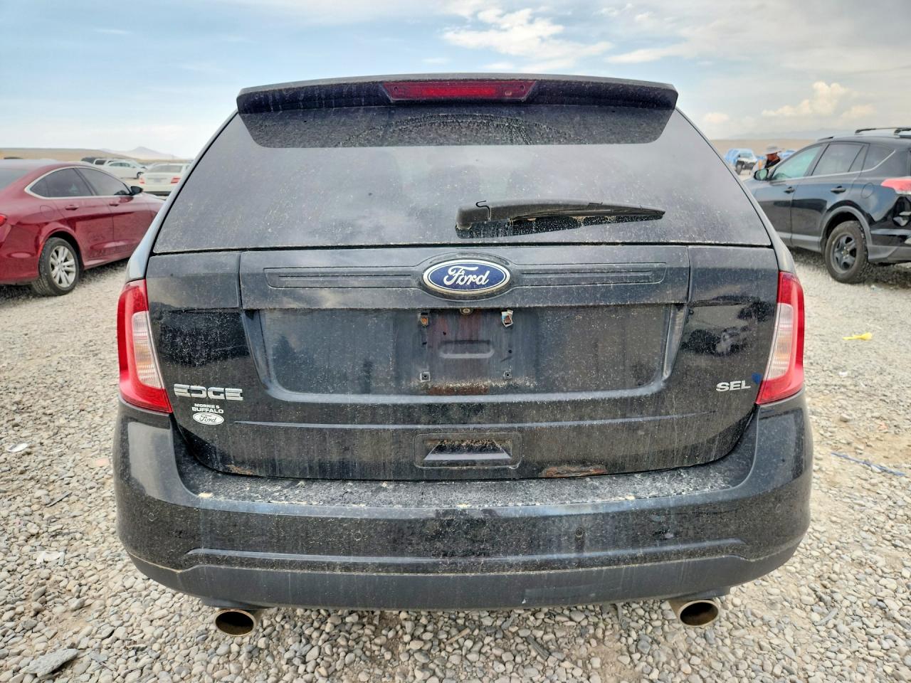 2011 Ford Edge Sel Black vin: 2FMDK3JC5BBA20439